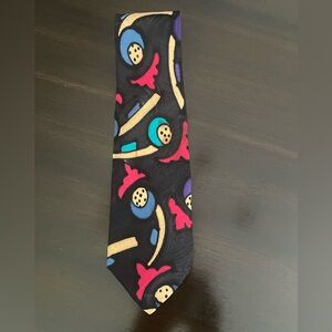 Vibrant Patterned Tie